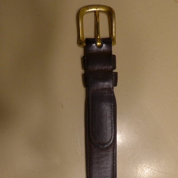 Coach Tab Belt 32" Brown 6305 - Picture 2 of 5